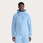 Yelir World Baby Blue Courtside Hoodie (1)
