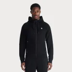 Yelir World Black Courtside Hoodie (1)