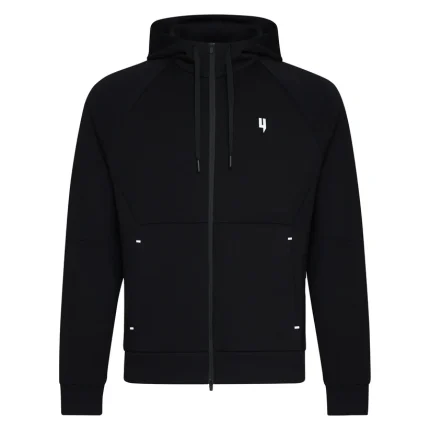 Yelir World Black Courtside Hoodie (3)