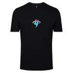 Yelir World Black T Shirt Miami Circle Logo