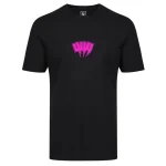 Yelir World Black T Shirt Neon Pink Yyy Outline (3)