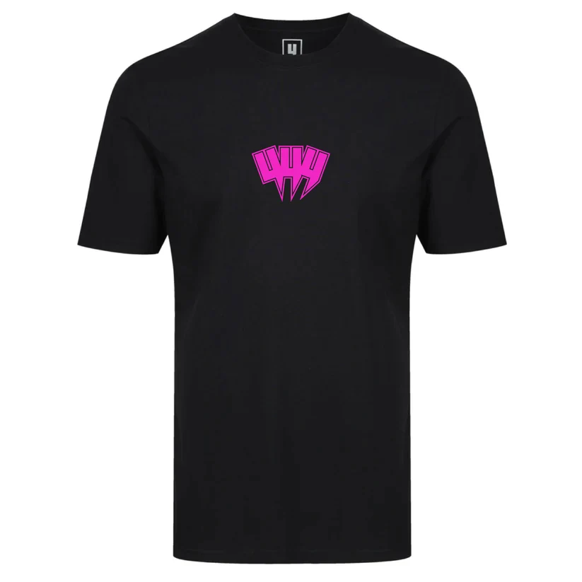 Yelir World Black T Shirt Neon Pink Yyy Outline (3) Yelir World Black T Shirt Neon Pink Yyy Outline (3)