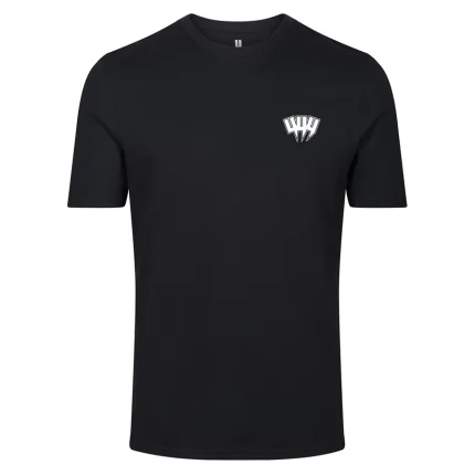 Yelir World Black T Shirt Small White Yyy Outline