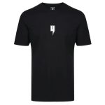 Yelir World Black T Shirt White Outline Y Logo