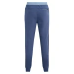 Yelir World Blue Mixed Contrast Joggers (1)