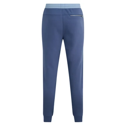 Yelir World Blue Mixed Contrast Joggers (1)