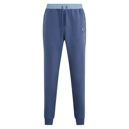 Yelir World Blue Mixed Contrast Joggers (2)