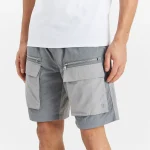 Yelir World Cargo Shorts Grey (1)