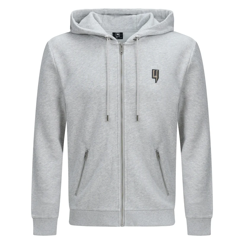 Yelir World Classic Y Logo Hoodie Grey (2) Yelir World Classic Y Logo Hoodie Grey (2)
