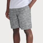 Yelir World Grey Camo Cargo Shorts 4