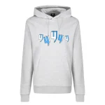 Yelir World Grey Hoodie Five Y Logo Baby Blue (1)