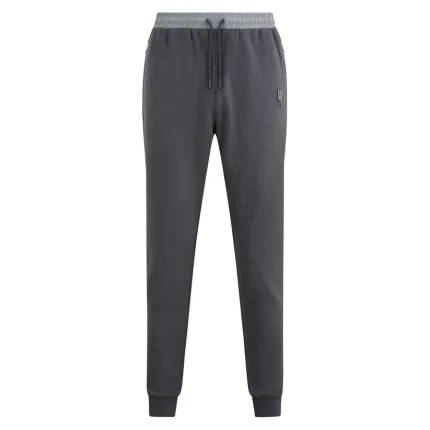 Yelir World Grey Mixed Contrast Joggers (2)