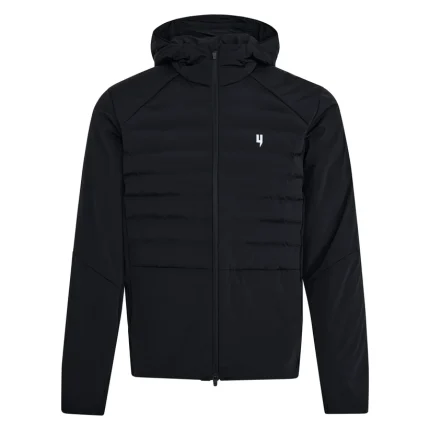 Yelir World Lightweight Quilted Jacket Black (4)