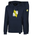 Yelir World Navy Tracksuit Four Y Logo Yellow (3)