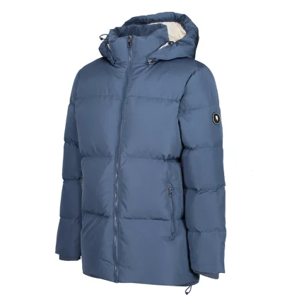 Yelir World Parka Grey Blue Coat