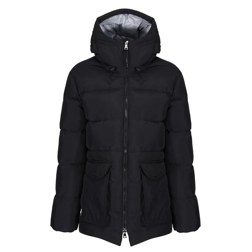 Yelir World Puffer Coat Black (4) Yelir World Puffer Coat Black (4)