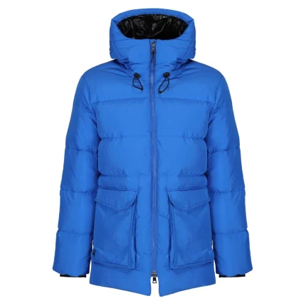 Yelir World Puffer Coat Blue (1)