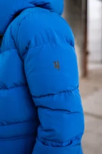 Yelir World Puffer Coat Blue (2)