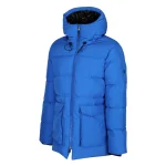 Yelir World Puffer Coat Blue (5)