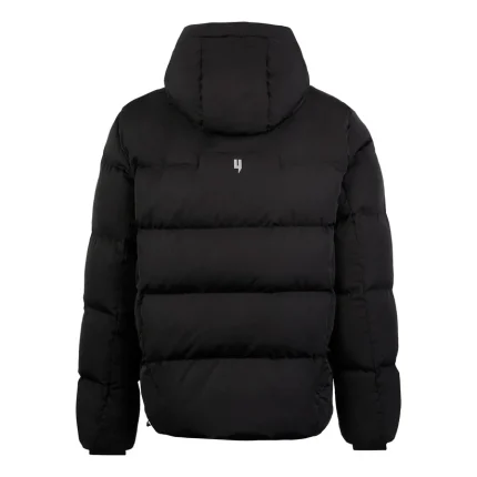 Yelir World Quilted Down Coat Black (6)