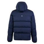 Yelir World Quilted Down Coat Navy (4)