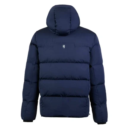 Yelir World Quilted Down Coat Navy (4)