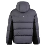 Yelir World Quilted Down Coat Nine Iron Black (3)