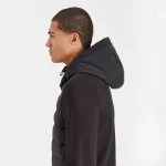 Yelir World Quilted Panel Jacket Black (1)
