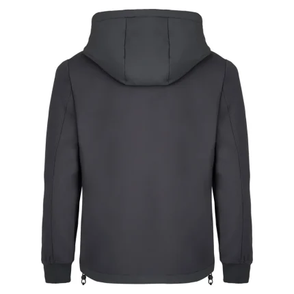 Yelir World Quilted Panel Jacket Dark Grey (1)