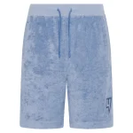 Yelir World Towelling Shorts Blue (3)