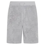 Yelir World Towelling Shorts Grey (2)