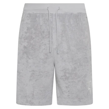 Yelir World Towelling Shorts Grey (2)