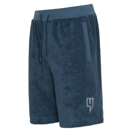 Yelir World Towelling Shorts Navy (4)