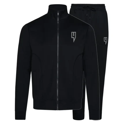 Yelir World Track Tracksuit Black (3)
