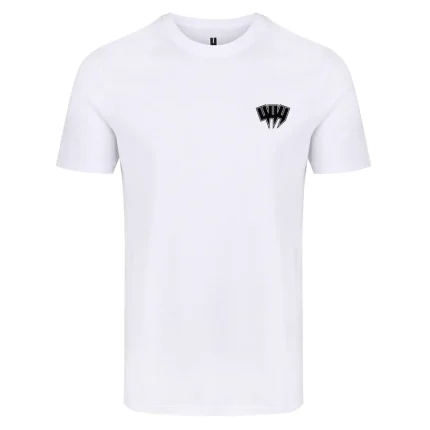 Yelir World White T Shirt Small Black Yyy Outline