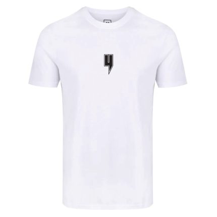 Yelir World White T-Shirt Black Outline Y Logo