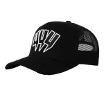 Yelir World Yyy Cap Black White Outline