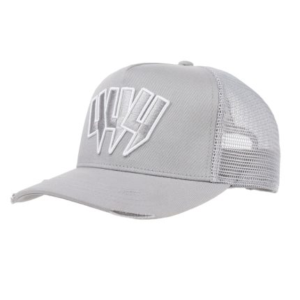 Yelir World Yyy Cap Grey White Outline (3)